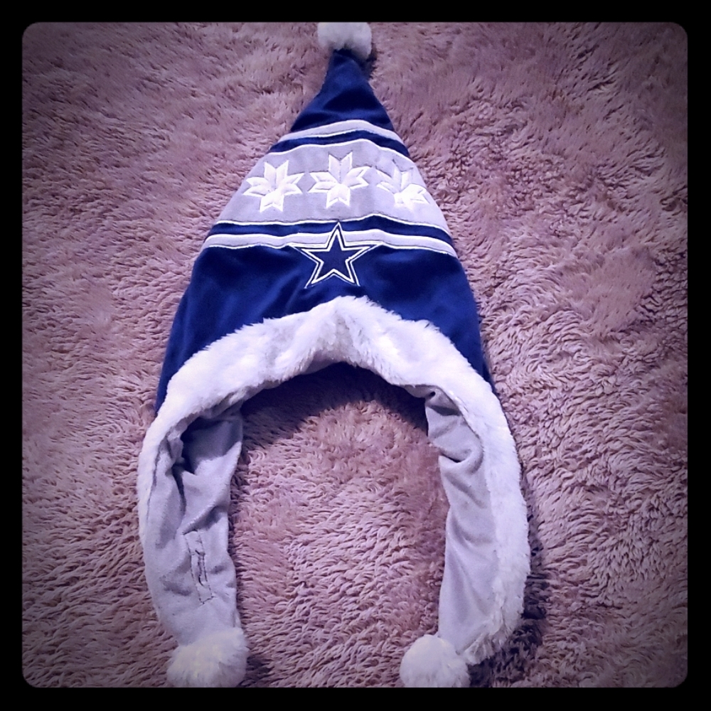 Dallas Cowboy Santa hat